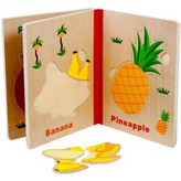پازل چوبی کتابی